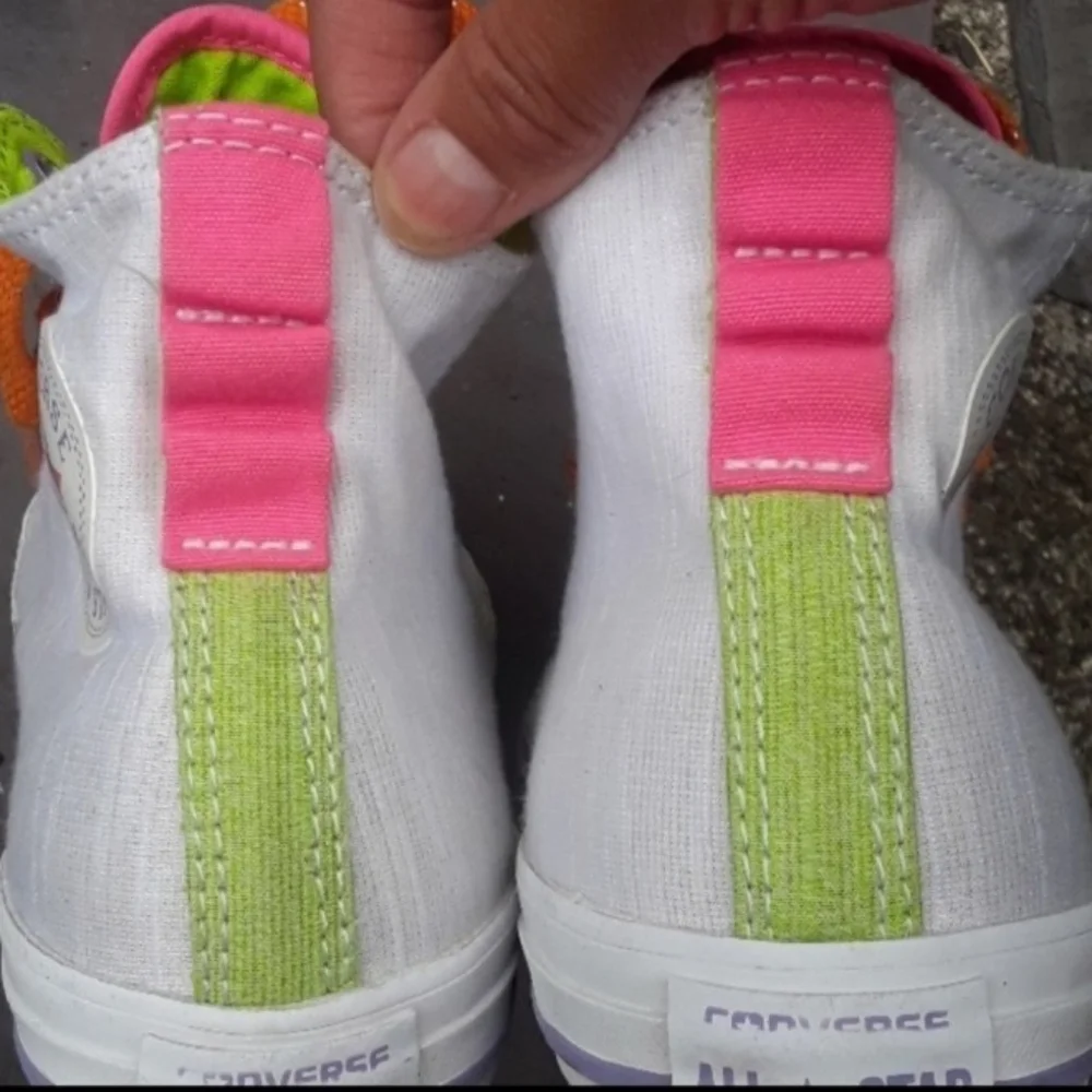 Converse Chuck Taylor's Multi Color High Top Sneakers Size 5